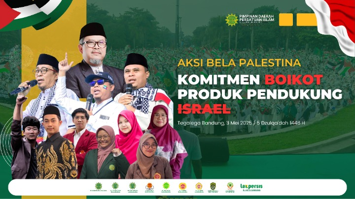 Aksi Bela Palestina, Persatuan Islam Kabupaten Kudus Mengajak Turun Aksi