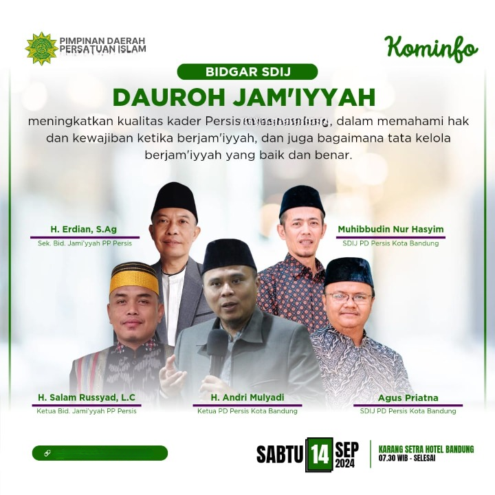 Dauroh Jamiyyah SDIJ PD PERSIS Kabupaten Kudus